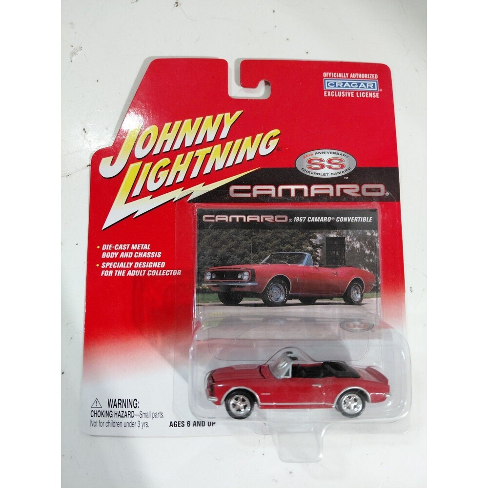 Johnny Lightning SS 35th Anniversary 1:64 Die Cast 1967 Chevrolet Camaro Convert
